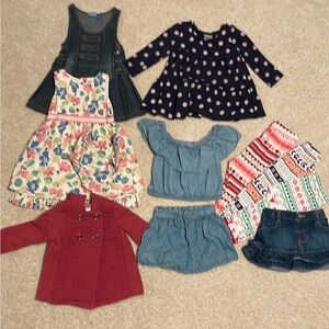 2T Girl Lot (Oshkosh B’Gosh,The Children’s Place,H&M,Old Navy,Max Studio)